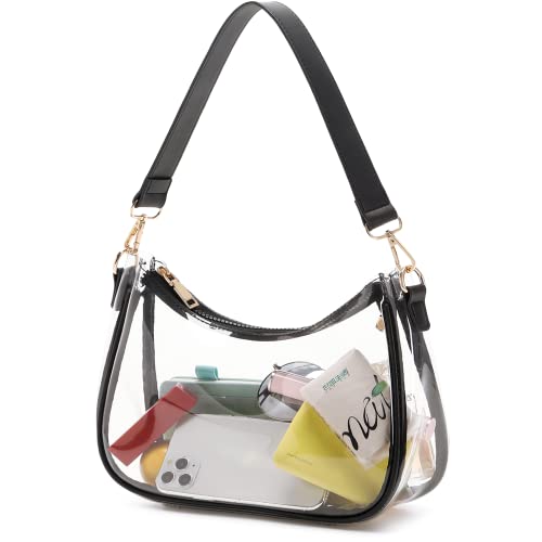 Image of CYHTWSDJ Shoulder Bags for Women, Cute Hobo Tote Handbag Mini Clutch Purse with Zipper Closure