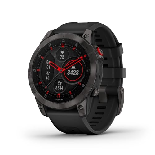 Garmin EPIX Gen 2, Sapphire, Black, Titanium, NA - (Renewed)