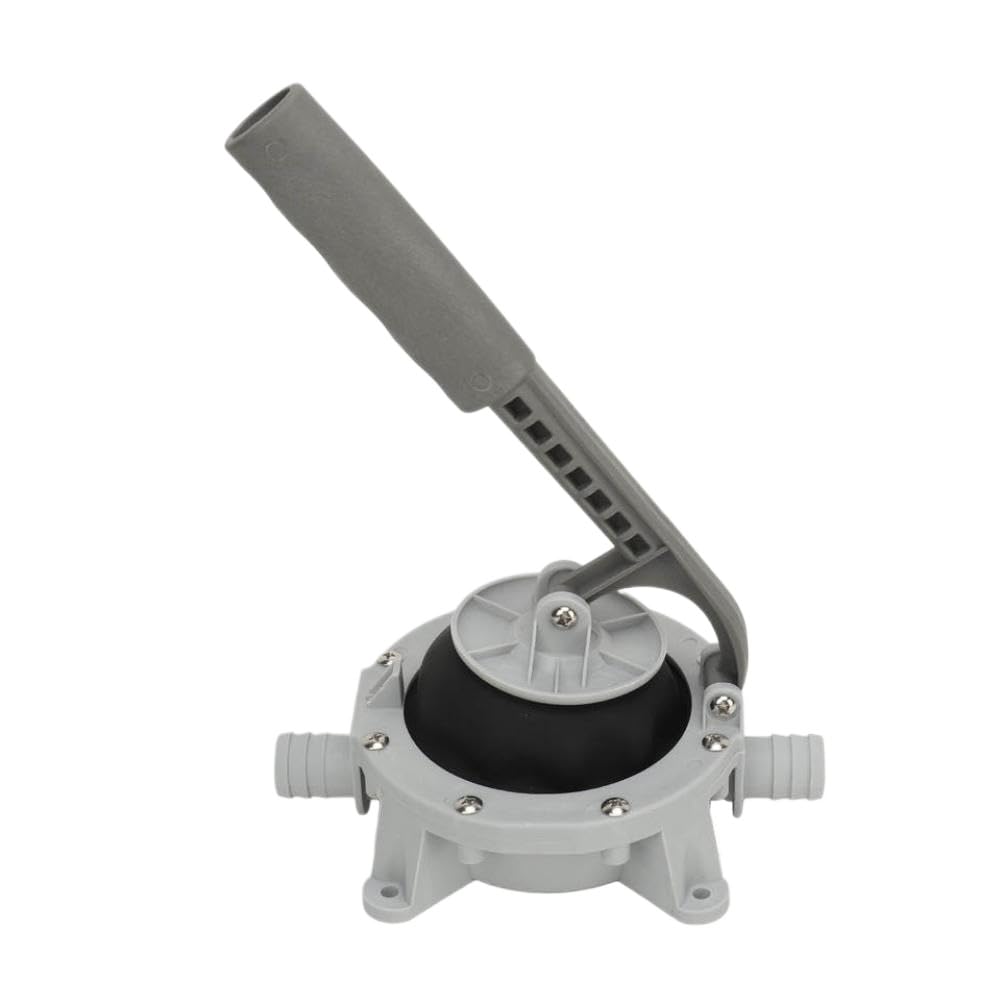 Uhhksaeme Onecolor Diaphragm Manual Bilge Pump 720 Gph Self Priming Lightweight Compatible With Boat Yachts Kayaks Speedboats Marine Accessories