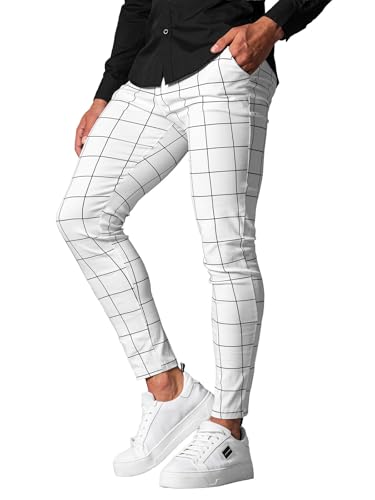 OZONEE Herren Chino Hose Chinos Stoffhose Chinohose Anzughose Anzug...