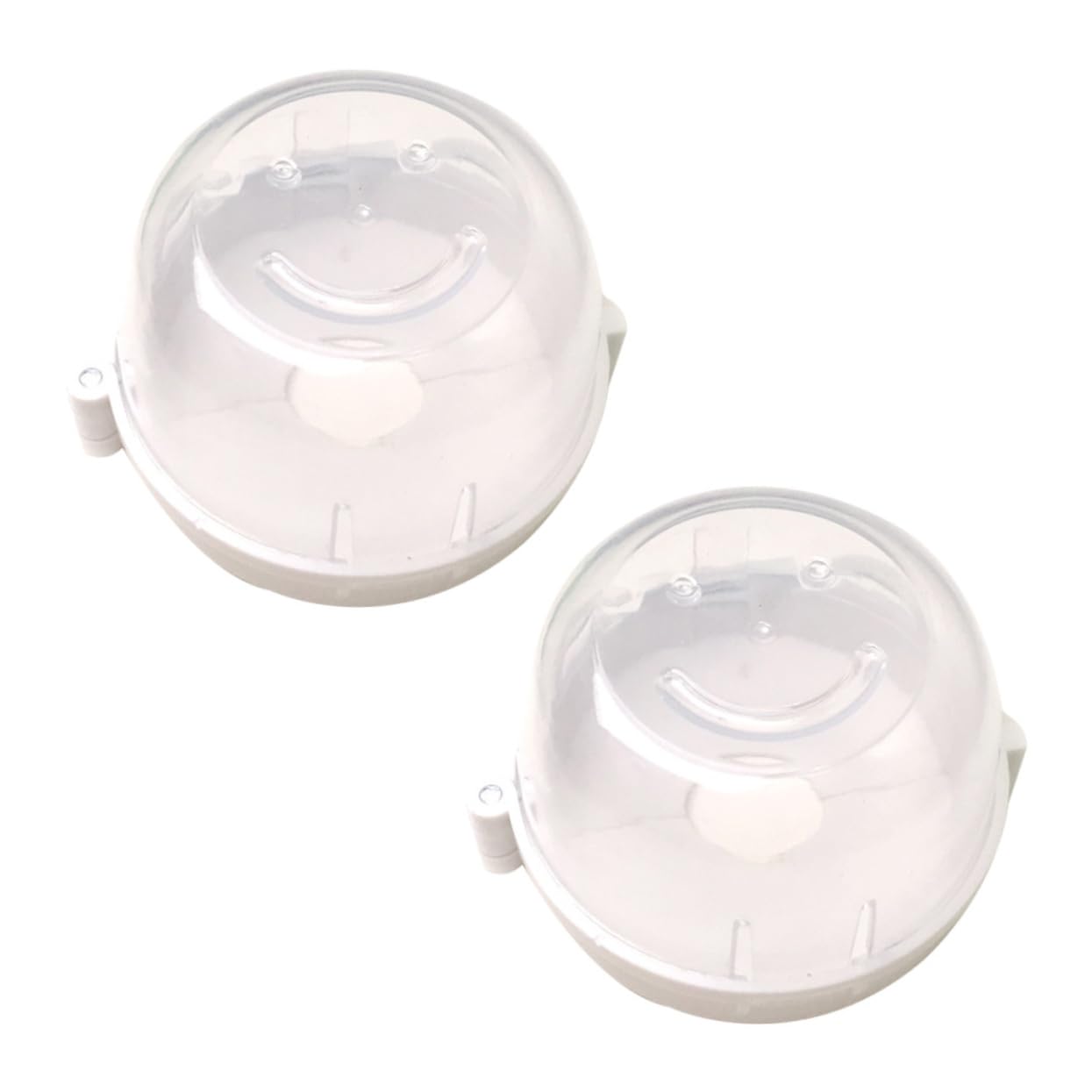 RORPOIR Stove Knob Safety Covers 2pcs Gas Knob Covers Childproof High Transparency