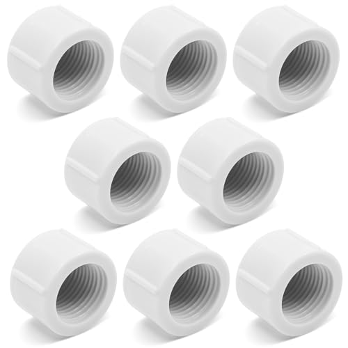 Seppicsa 8 PCS Racing Fuel Jug Hose Cap Compatible with VP Fuel Jug Hose- For Racing 5.5 Gallon Gas can Hose Egs Jugs Scribner Fuel Jugs Dust-Proof Replacement Caps for Racing Hose