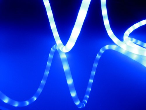 Orange Tree Trade 10Ft Rope Lights; Royal Blue Led Rope Light Kit; 1.0" Led Spacing; Christmas Lighting; Outdoor Rope Lighting #TOP2