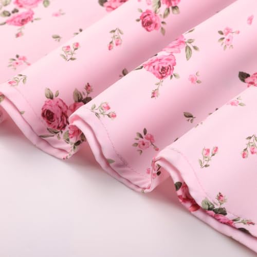 Image of Scarlet Darkness Women's Floral Midi Dress Corset Sundresses 2026 Summer Spring Vacation Milkmaid Dresses