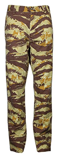 Access Men's Flat Front Washed Camo Chino Pants