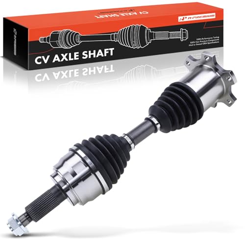 A-Premium CV Axle Shaft Assembly Compatible with Ford Expedition 1997-2002 fit F-150 1997-2003 fit F-250 & Lincoln Navigator 1998-2002, Front Left or Right, Replace# 3L3Z3B436AA by A-Premium - Used condition - US$64.52