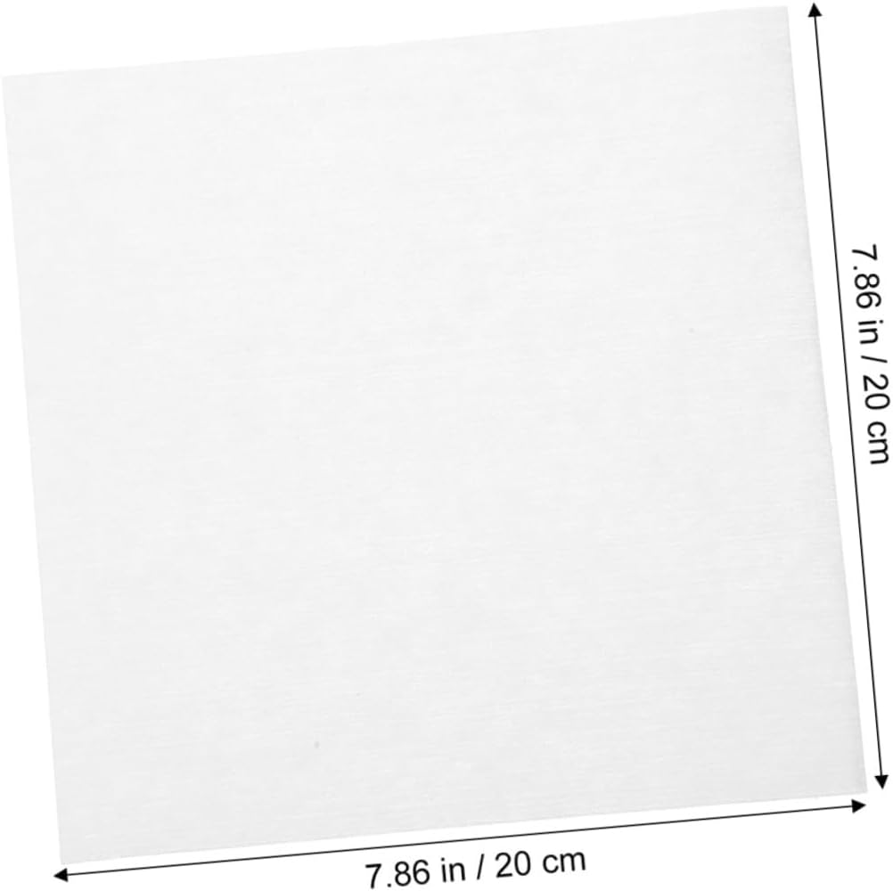 ORFOFE 300Pcs Birdcage Liners for Parakeets and Large Cages Disposable Non Woven Fabric Urine Pads Absorbent Mat for Birdcage Cleanliness and Comfort