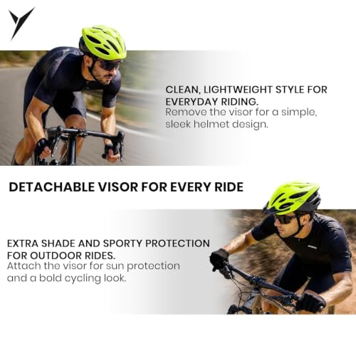 Image of Jaspo Robust Plus Cycling and Skating Helmet for Kids & Adults | 170g Lightweight & Adjustable |Sports Helmet | Quick-Release Buckle & Padded Chin Strap | Ideal for Cycling, Skating & Outdoor Use