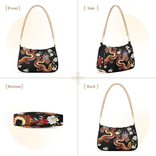 Bolso Shoulder para mujer con cierre de cremallera miniatura 4
