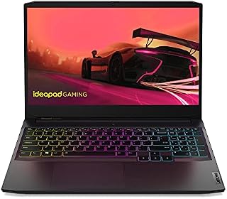 Lenovo IdeaPad Gaming 3 15.6 Inch FHD Laptop - (Ryzen 5 5600H, NVIDIA GeForce RTX 3060 6GB GDDR6, 8GB RAM, 512GB SSD, Windows 11 Home) - Shadow Black