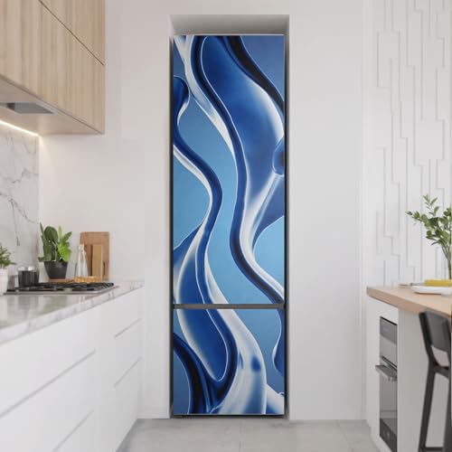 Vinilo para Nevera Antirrayas e Impermeable Decoración Cocina 3