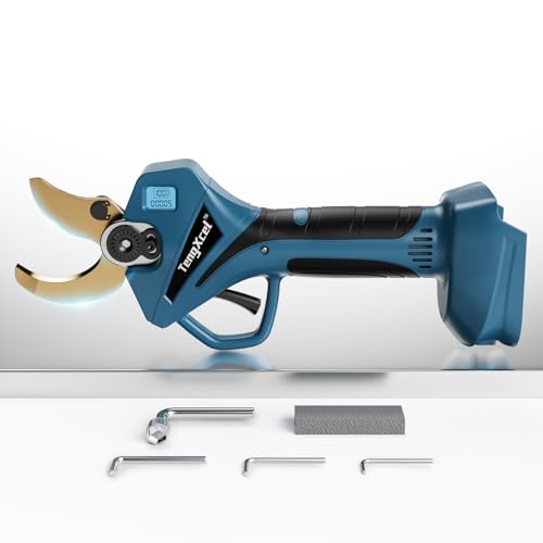 Electric Pruning Shears for Makita LXT 18V Li-ion Battery, Cordless Pruner with LCD Display&SK5...