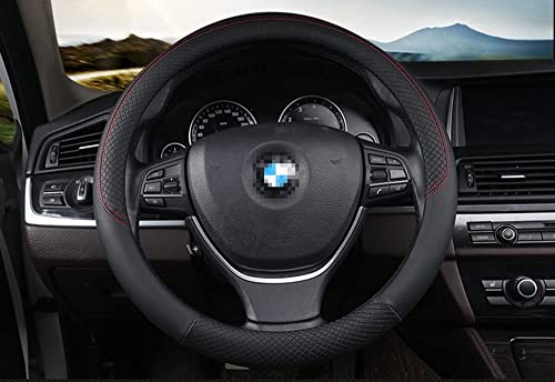 Lenkradbezug ABS Kohlefaser-Optik - Für 38cm Lenkräder | Rutschfest & Schwitzschutz