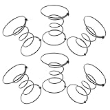 GETAJGHSD 6 Pezzi Molle a Doppio Cono in Acciaio per Materasso e Divano, Diametro Filo 3,53mm, Distribuzione Uniforme del Peso e Miglioramento Comfort per Riparazione Sedile Divano