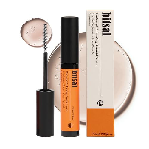 Bitsal Multi-peptide Growth Boosting Eyelash Serum, Irritation-free, Natural and Advanced formula for Thicker and Longer Lashes