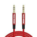 Universal Compatibility: Connect and enjoy your audio devices hassle-free with the TechRise 3.5mm Audio Cable. This cable is compatible with a wide range of devices, including headphones, Apple iPods, iPhones, iPads, tablets, laptops, Hi-Fi or car st...