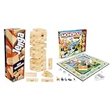 ジェンガ x モノポリー（ジュニア）セット ハズブロゲーミング Hasbro ゲーム Jenga Monopoly Junior