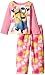 Despicable Me Little Girls' Minion Hearts 2-Piece Pajama Set