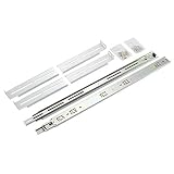Los rieles ajustables se pueden ampliar de 47 a 66 cm.