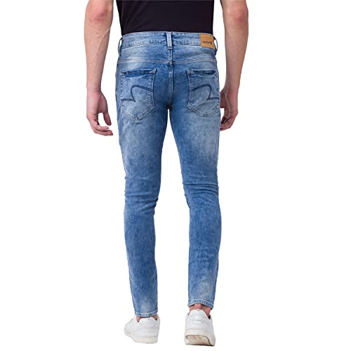 Image of Spykar Men's Mid Rise Tapered Fit Jeans