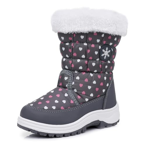 Ahannie Toddler Girls Snow Boots