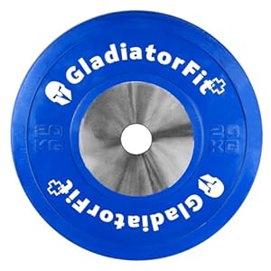 Disco de competición revestido de goma de 51 mm de diámetro | 20 kg