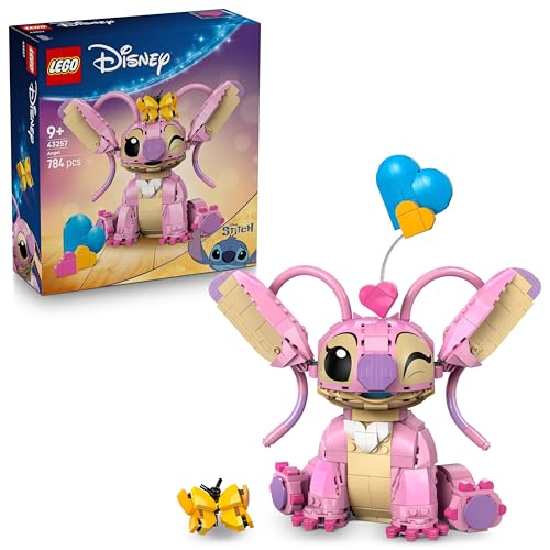 Image of LEGO ǀ Disney Angel Lilo & Stitch Building Toy for Girls, Boys and Kids, Fun Gift-Giving Idea 43257