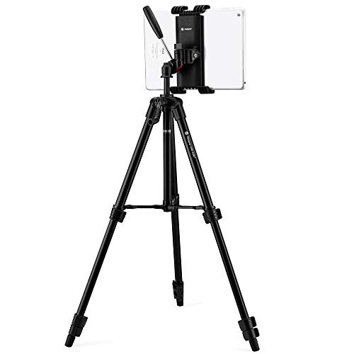 Fotopro Ipad Tripod Stand, Clamp Mount Stand Compatible With Table Tripod Selfie Sticks Monopod, Stand Holder Clip For Ipad Tablets And Tabletop Tripod Stand Etc #TOP4