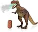 Advanced Play Dinosaur Trex Toy Realistic Walking Tyrannosaurus Rex Multifunction RC Trex Toy Figure with Roaring Spraying Function Good Dinosaur Toys for Boys Girls Ages 3+