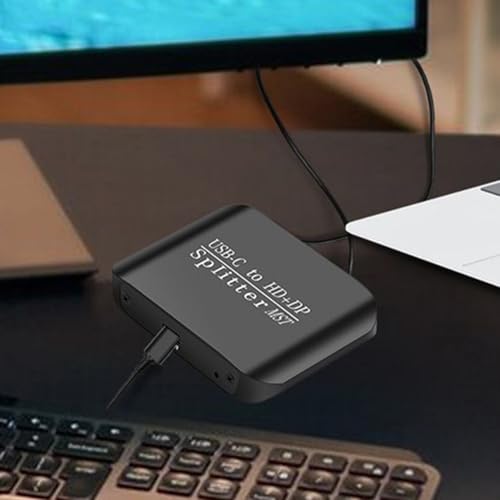 Divisor Type C para portátil con divisor de pantalla extendida estable 3
