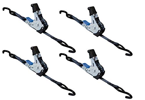 4 x Automatik Spanngurt/Automatischer Zurrgurt 1,8m x 25mm 340daN/680 daN selbstaufrollend mit S-Haken (8) – Bild 8