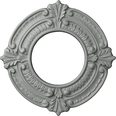 Ekena CM09BN Benson Ceiling Medallion, 9" OD Cover