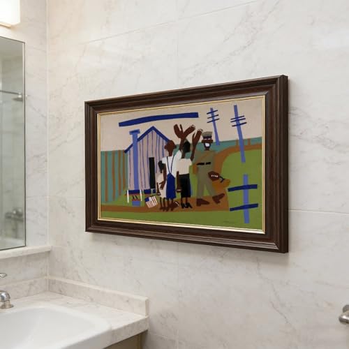 Impression WCYB Off to War William H. Johnson, art vibrant