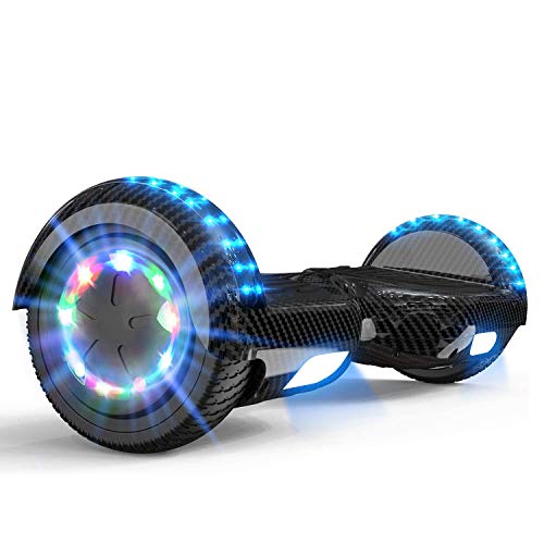 Hoverboards, Self Balancing Scooter 6.5" Elektro Scooter Hover Scooter Board Skateboard - Eingebaute Bluetooth Lautsprecher