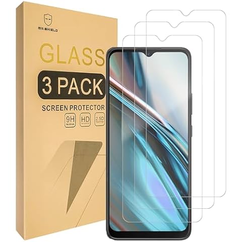 Mr.Shield Tempered Glass Protector for Blu View 5 Cover