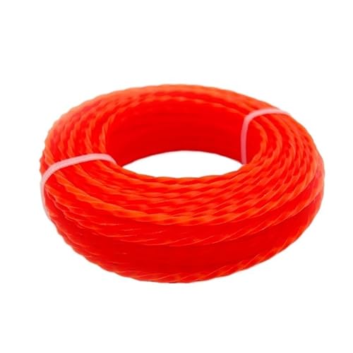 ガソリン式刈払機用アクセサリー スクエアスパイラルカッティングロープ 3.0mm 刈払機ヘッド用トリマーライン