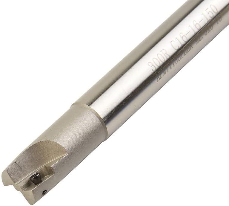 CNC Indexable End Mill Holder Set with Alloy Steel 300R C10-10 C12-12 C16-16 Toolholders and 10pcs APMT1135PDER Carbide Inserts for Metalworking