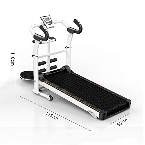 Caminadora plegable silenciosa multifuncional para hogar miniatura 4