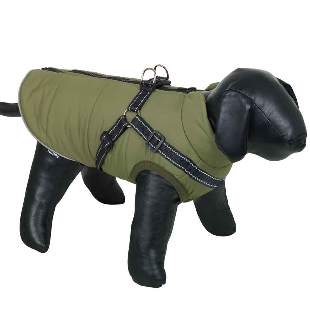 Nobby Salus Dog Coat 2 in 1 Green 20 cm Pack of 1