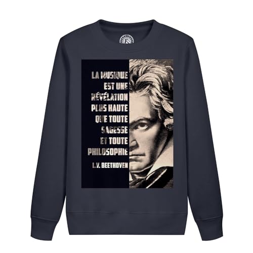 Sweat enfant musique art Beethoven avec imprimé graphique haut de gamme