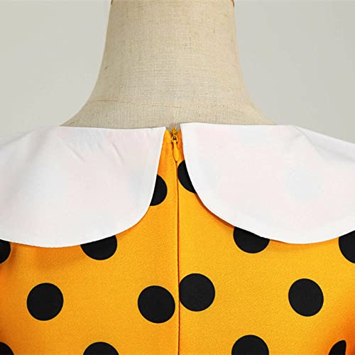 Robe tunique courte ample jaune L | Le confort sans complexe