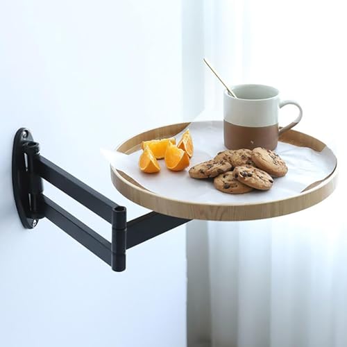 Table basse flottante pliable pour aménager un petit balcon