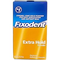 Fixodent Fixodent Denture Adhesive Powder Extra Hold, Extra Hold 2.7 Oz by Fixodent