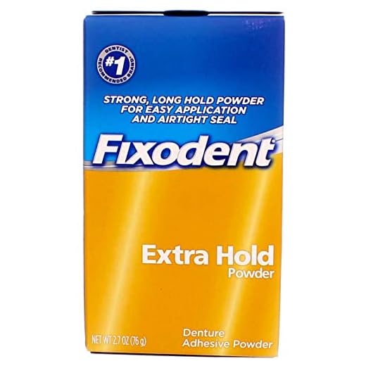 Fixodent Fixodent Denture Adhesive Powder Extra Hold, Extra Hold 2.7 Oz by Fixodent