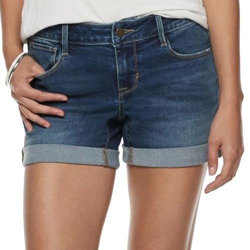 Image of Enviable Women Denim Shorts | Mid Rise | Shorts for Women| fit Fringed Hemline| Stretchable| S-28,M-30,L-32,XL-34, XXL-36