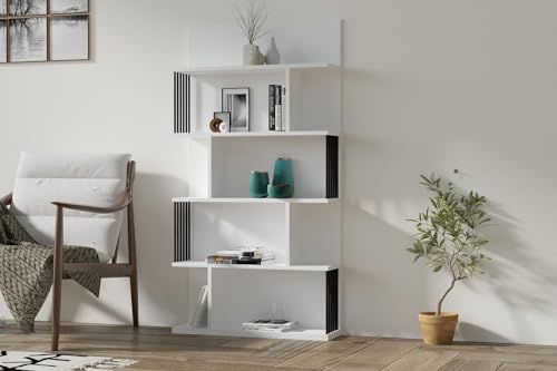 Bookshelf Taglia Unica bianco
