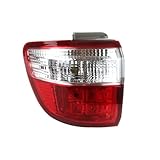 Left/Right Side Tail Lamp, Compatible With TOYOTA FORTUNER 2009 2010 2011 Rear Tail Light Brake Lamp With(Outside left)