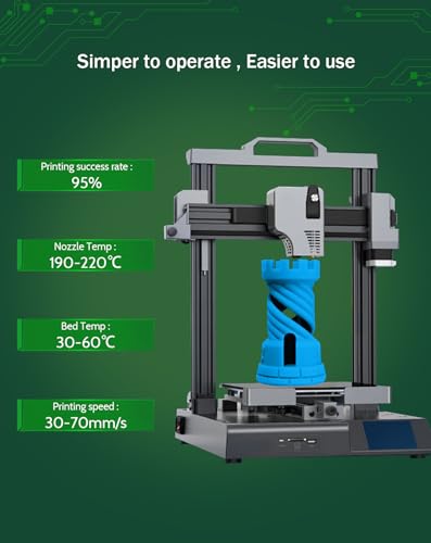 Image of DURAMIC 3D PLA Filament Basic for 3D Printer Neatly Wound Easy Printing | 3D Printing Filament 1.75mm, Dimensional Accuracy + /- 0.02 mm, Fit Most FDM 3D Printers 1KG PLA Electric Blue