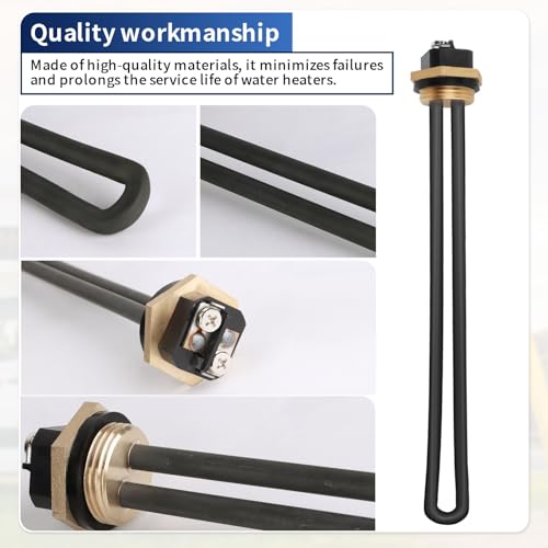 Image of 520900 Rv Water Heater Element Screw Components Replace 520789 Sw6dem Sw10de Sw12de in The Suburbs, Which is Suitable for The Sw Series of Rv Water Heater Parts in The Suburbs -120v 1440w