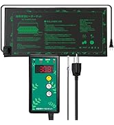 Amazon.co.jp: 育苗マットサーモスタット 温度調節 育苗器 園芸ヒート